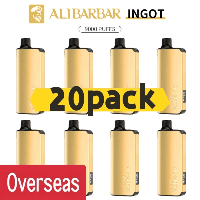 20.png Alibarbar Ingot 9000 puffs-20 pack Multiple flavors(Ship from oversea) - Blackberry Ice