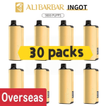 Alibarbar Ingot 9000 puffs-30 pack Multiple flavors(Ship from oversea) - Blackberry Ice