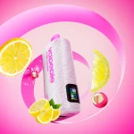 Vapepie Powergo 9800 Puffs Pink Lemon
