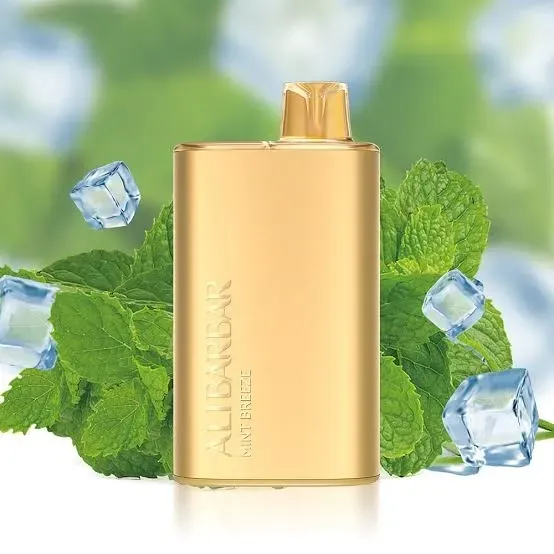 5038440485.webp Alibarbar Rich 8000 Puffs - Mint Breeze - Image 1