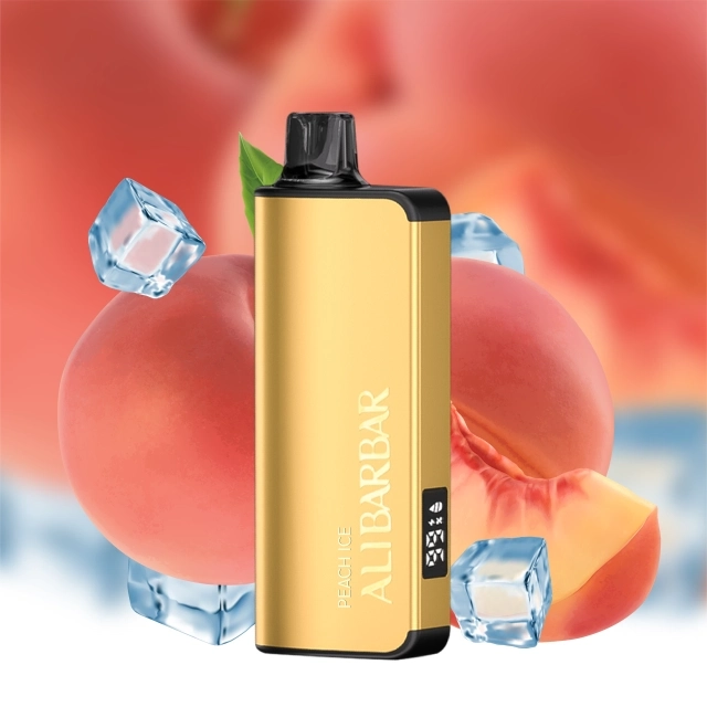 ALIBARBAR-INGOT-Peach-Ice-9000-Puffs.webp Alibarbar Ingot 9000 puffs-50 pack Multiple flavors - Peach Ice