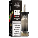 Al Fakher Crown Bar E Hose X 60k Puffs -5 packs (shipped from Overseas) - Watermelon Lime