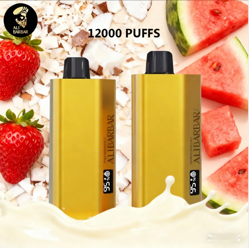 Alibarbar-TEQ-12000-Puffs-a.webp Alibarbar TEQ 12000 Puffs-Strawberry Coconut - Strawberry Coconut