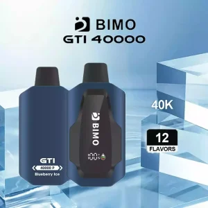 BIMO GTI 40K Puffs 20 pack Multiple flavors - Blueberry Lacy Cherry