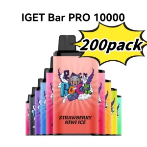 IGET Bar Pro 10000 Puffs-Wholesale - 200pack - Blackberry Ice