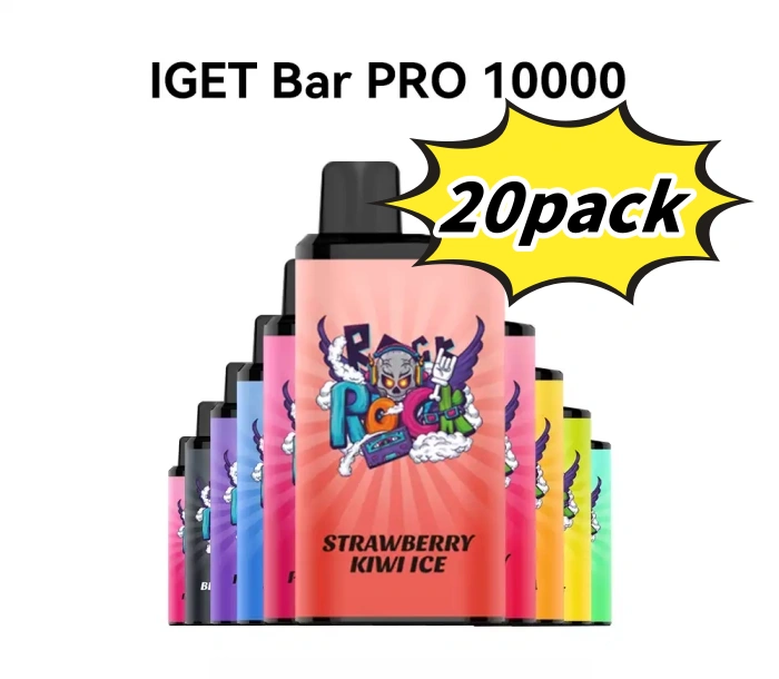 IGET-Bar-PRO-20pack.webp IGET Bar Pro 10000 Puffs Overseas warehouse-20pack - Blackberry Ice