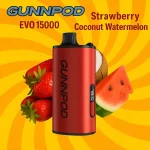 Gunnpod EVO 15k - 20 pack Multiple flavors - Strawberry Coconut Watermelon