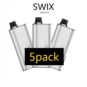 Swix Vape 9000 Puffs-5 Packs - Blueberry Mint
