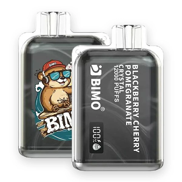 bimo-crystal-12000-puffs-blackbe.webp BIMO Crystal 12000 Puffs Blackberry Cherry Pomegranate - Blackberry Cherry Pomegranate
