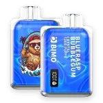 BIMO Crystal 12000 Puffs Blueberry Raspberry Bubblegum - Blueberry Raspberry Bubblegum