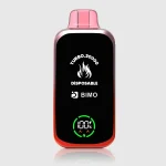 BIMO Turbo 20000 Puffs 10 pack Multiple flavors - Strawberry Kiwi