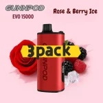 Gunnpod EVO 15k - 3 pack Multiple flavors - Banana Ice