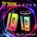 Bangbox 30000 Puffs – Double Flavour Vape - Black Dragon ice&Mango Peach Watermeon