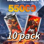 JNR Rage Grilla 55000 Puffs 10 Packs (Ship from oversea) - Strawberry Ice