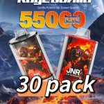 JNR Rage Grilla 55000 Puffs 30 Packs (Ship from oversea) - Strawberry Ice