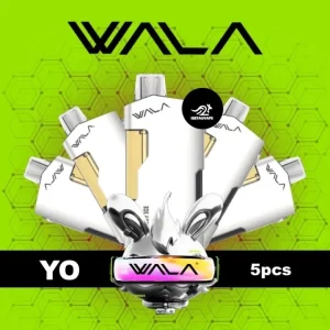 Wala YO 18000 Puffs - 5pack Multiple flavors - Blueberry Ice