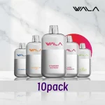 Wala POP 10000 Puffs -10 pack Multiple flavors - Grape Ice