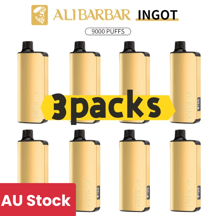 when-are-vapes-getting-banned-in-australia-alibarbar-3packs-1.png Alibarbar Ingot 9000 puffs-3 pack Multiple flavors(Ship from Sydney) - Cool Mint